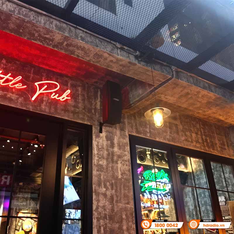 Hệ thống âm thanh của quán Full Throttle Pub ở Hà Đông, Hà Nội Hệ thống âm thanh của quán Full Throttle Pub ở Hà Đông, Hà Nội