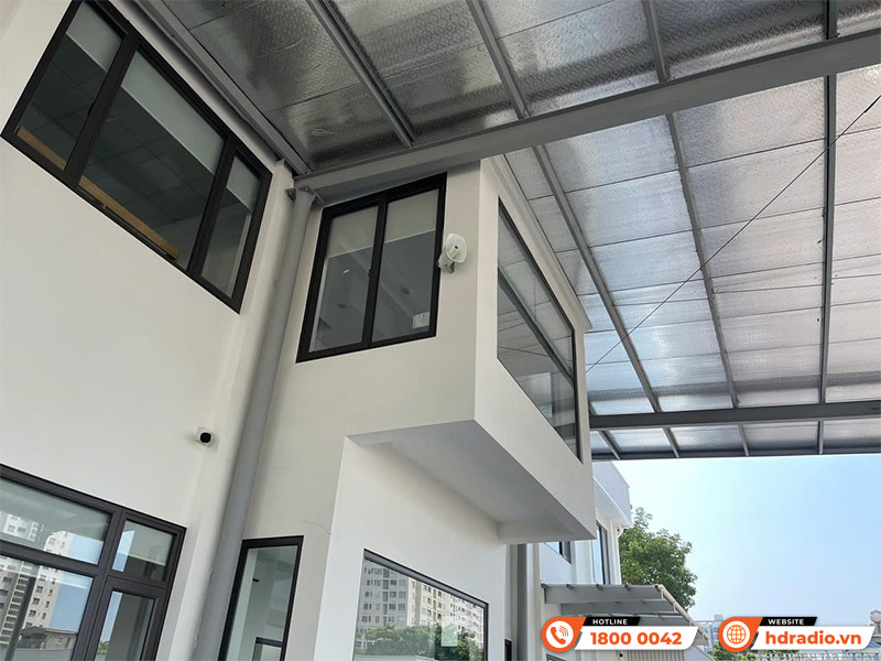 Hệ thống Âm thanh thông báo cho Trung tâm sát hạch lái xe ở Long Biên, Hà Nội