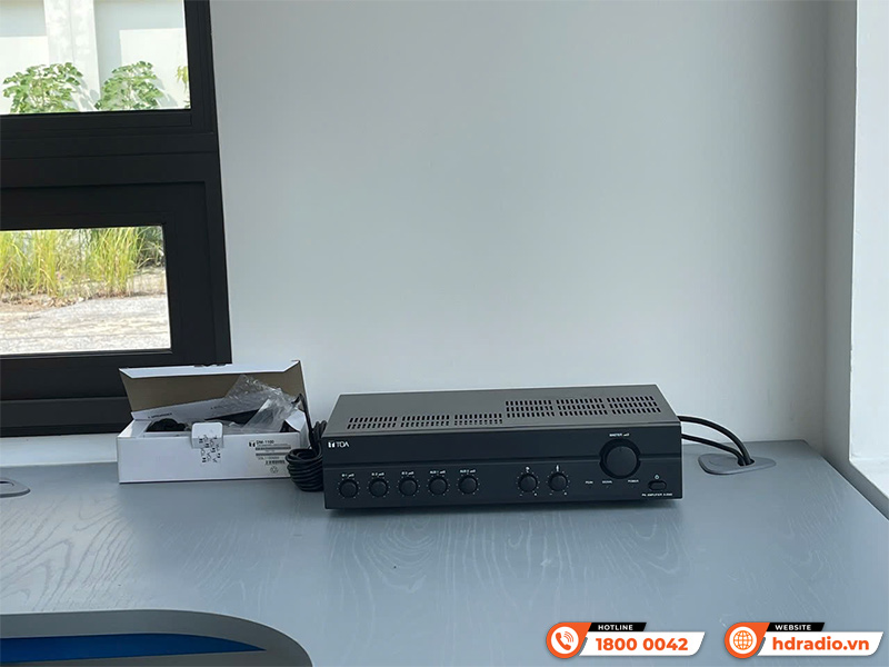 Hệ thống Âm thanh thông báo cho Trung tâm sát hạch lái xe ở Long Biên, Hà Nội