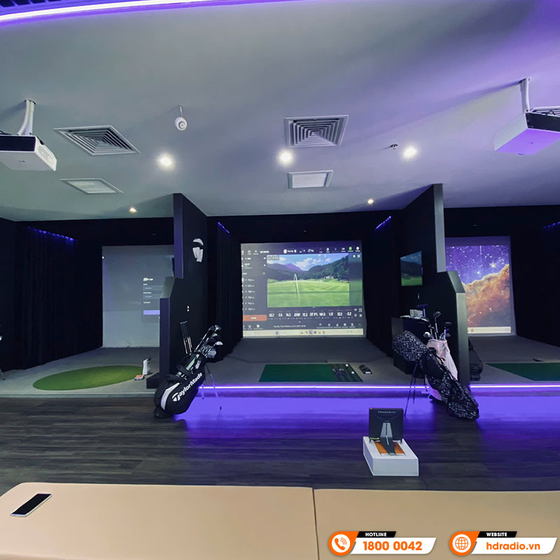 Lắp đặt 4 Máy chiếu 4K LG BU50RG tại Trung tâm TM Golf Perfomance ở Quận 7, Hồ Chí Minh