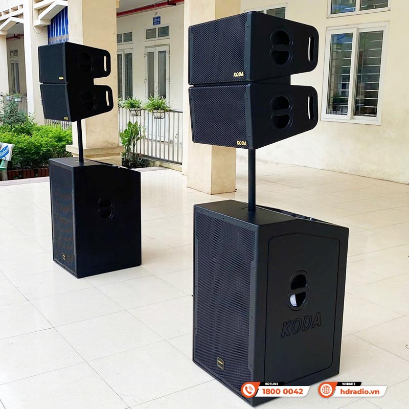 Hệ thống âm thanh sân khấu tại Trường tiểu học Trác Văn Hệ thống âm thanh sân khấu tại Trường tiểu học Trác Văn