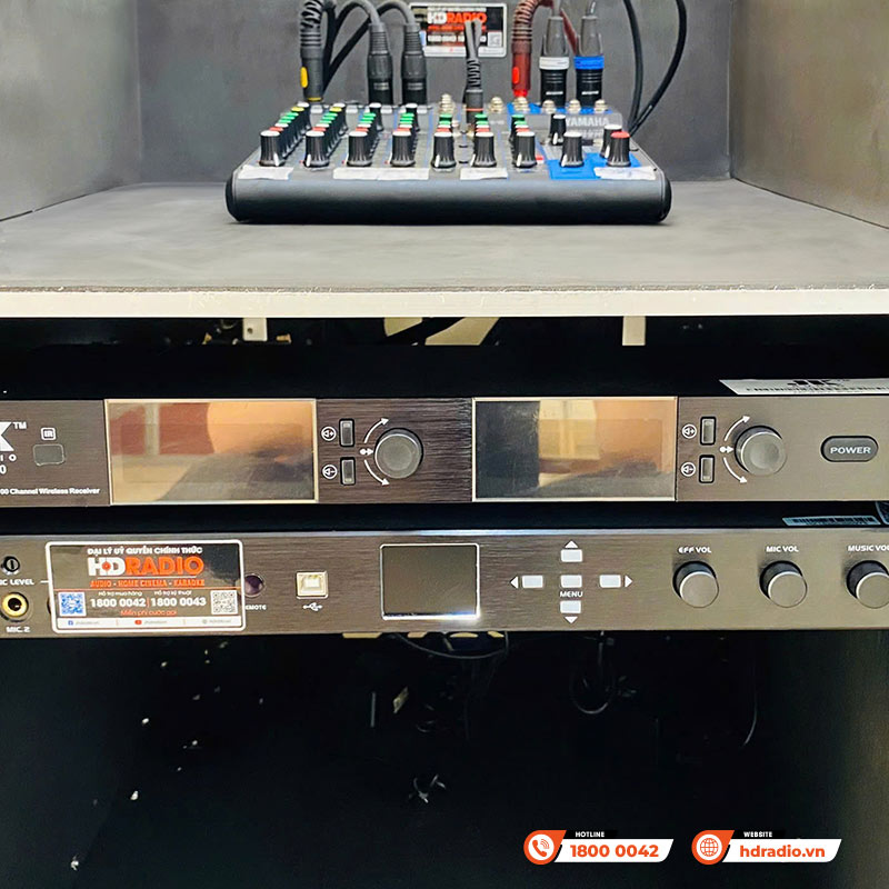 Hệ thống âm thanh sân khấu tại Trường tiểu học Trác Văn Hệ thống âm thanh sân khấu tại Trường tiểu học Trác Văn