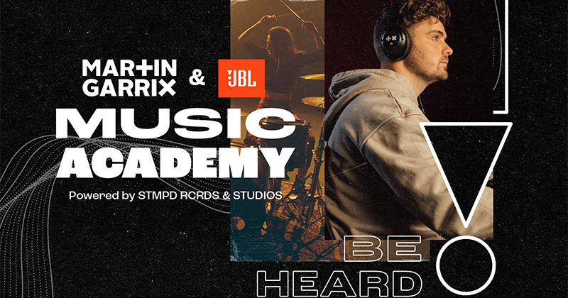 Hãng JBL đồng hành cùng Martin Garrix cho dự án Học viện âm nhạc Martin Garrix & JBL