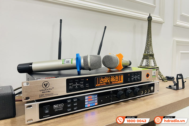Ưu điểm của micro karaoke không dây với micro có dây