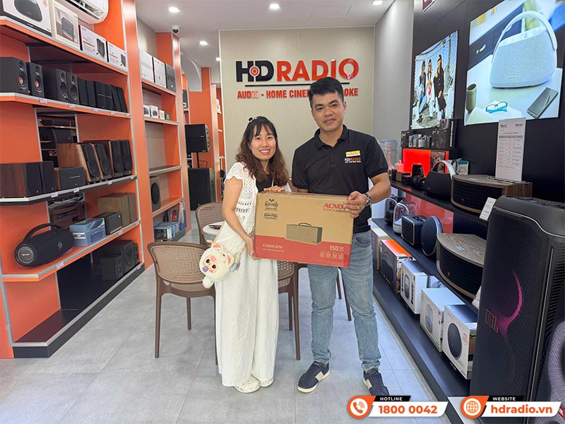 Khách hàng trải nghiệm tại HDRadio 119 Hoàng Quốc Việt, Cầu Giấy, Hà Nội