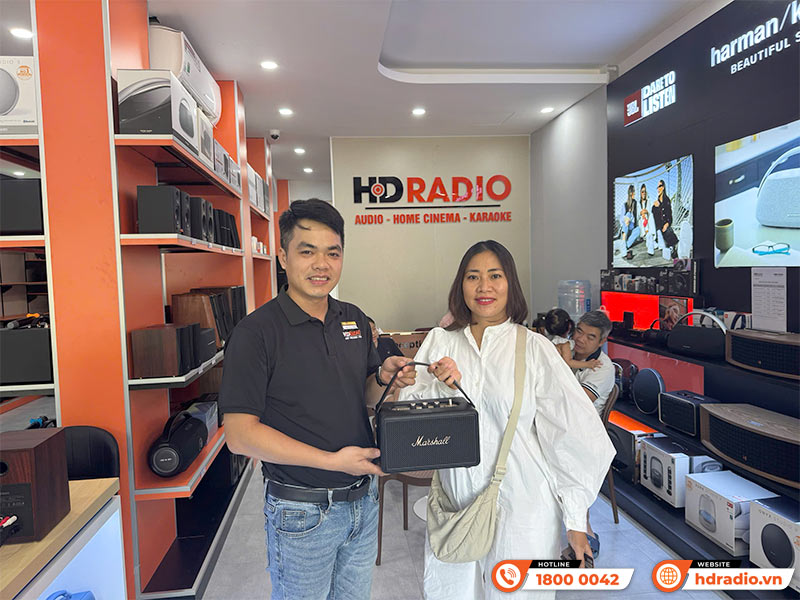 Khách hàng trải nghiệm tại HDRadio 119 Hoàng Quốc Việt, Cầu Giấy, Hà Nội