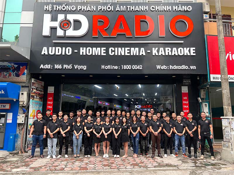 Đội ngũ nhân viên của HDRadio chi nhánh miền Bắc
