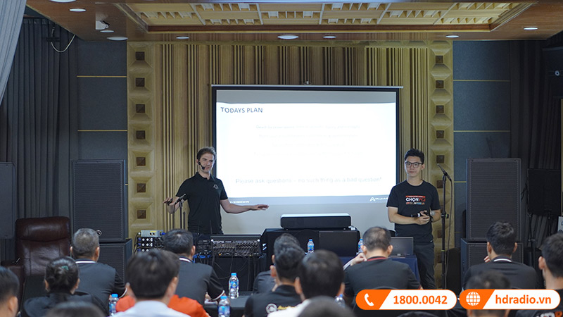 HDRadio & PGI & Wharfedale kết hợp tổ chức Workshop Wharfedale Pro Master Class 2023