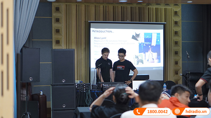 HDRadio & PGI & Wharfedale kết hợp tổ chức Workshop Wharfedale Pro Master Class 2023