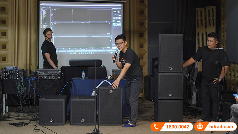 HDRadio & PGI & Wharfedale kết hợp tổ chức Workshop Wharfedale Pro Master Class 2023