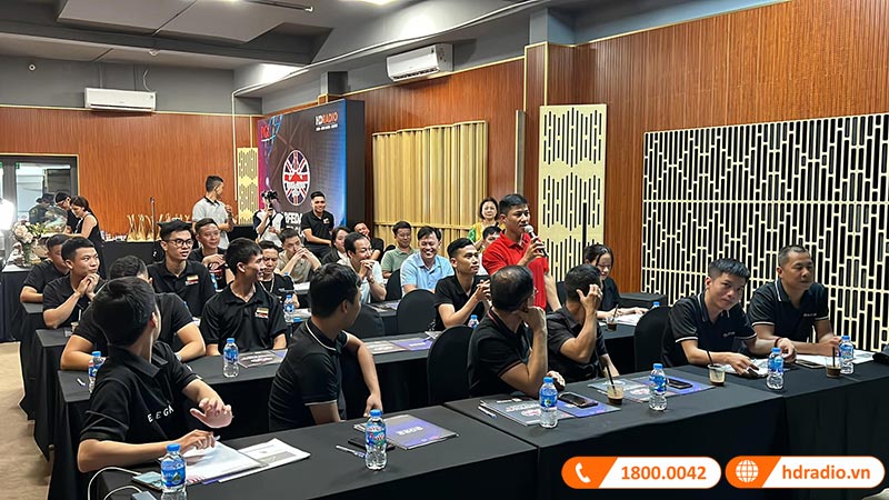 HDRadio & PGI & Wharfedale kết hợp tổ chức Workshop Wharfedale Pro Master Class 2023