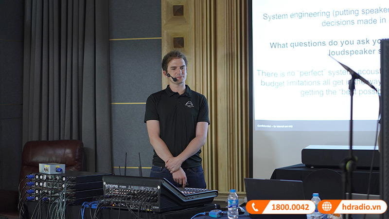 HDRadio & PGI & Wharfedale kết hợp tổ chức Workshop Wharfedale Pro Master Class 2023