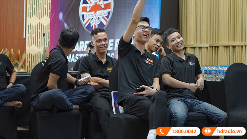 HDRadio & PGI & Wharfedale kết hợp tổ chức Workshop Wharfedale Pro Master Class 2023