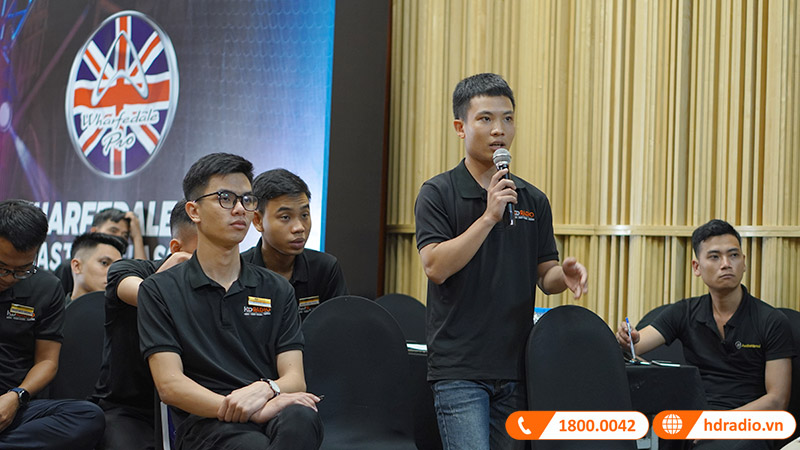 HDRadio & PGI & Wharfedale kết hợp tổ chức Workshop Wharfedale Pro Master Class 2023