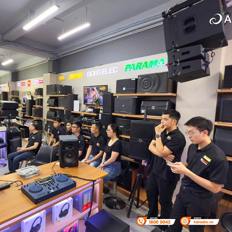 AlphaTheta Training Tại Showroom HDRadio
