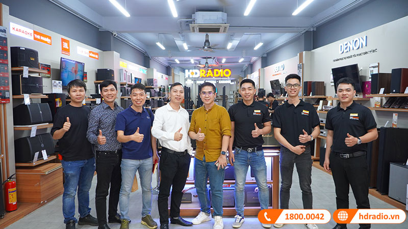 Đoàn đại diện thương hiệu B&O đến thăm và làm việc tại HDRadio