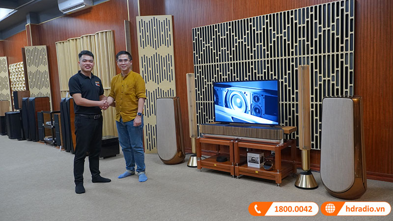 Đoàn đại diện thương hiệu B&O đến thăm và làm việc tại HDRadio