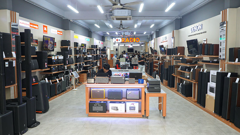 Địa chỉ mua sắm thiết bị âm thanh chính hãng, giá tốt nhất tại Hai Bà Trưng
