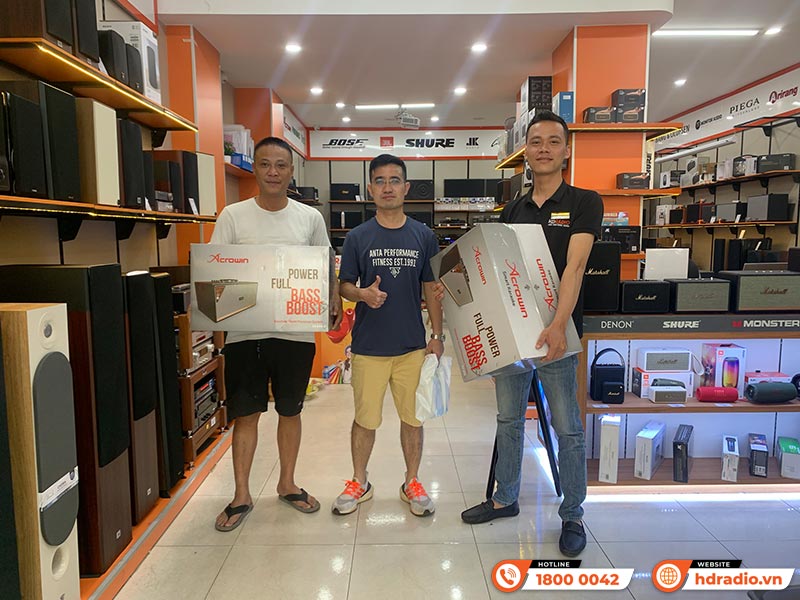 Khách hàng tin tưởng và lựa chọn HDRadio