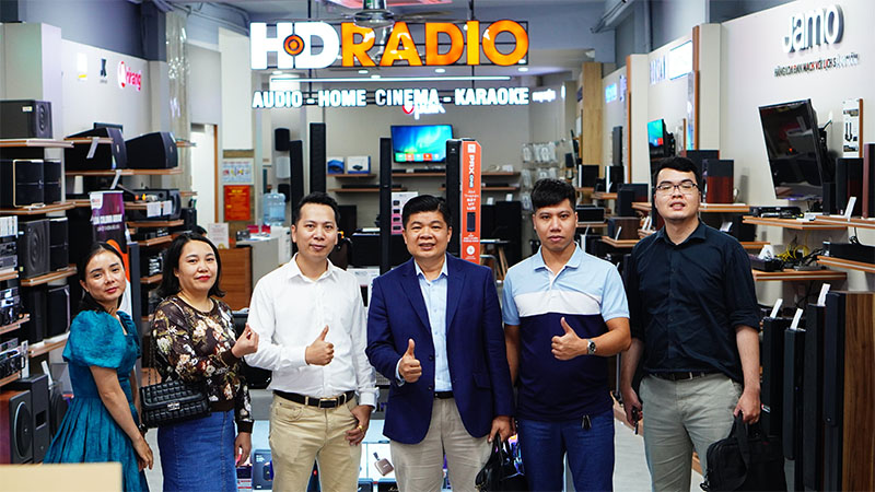 chuyến thăm và làm việc của đoàn đại diện thương hiệu SONY được diễn ra vô cùng thành công và tốt đẹp