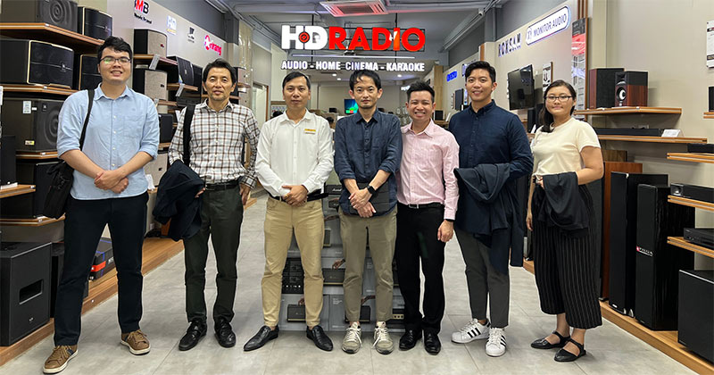 HDRADIO đón tiếp Giám Đốc Marketing của hãng Sony Việt Nam đến tham quan và làm việc tại trụ sở công ty