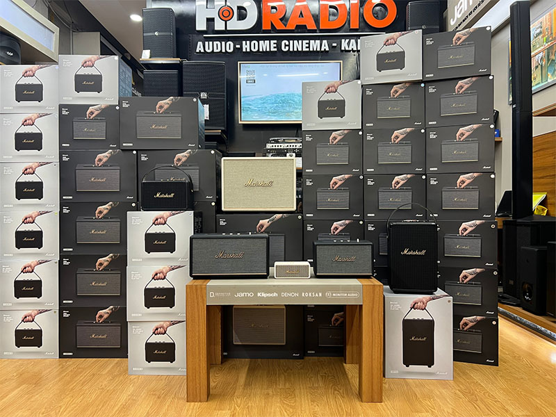 loa Marshall mới về