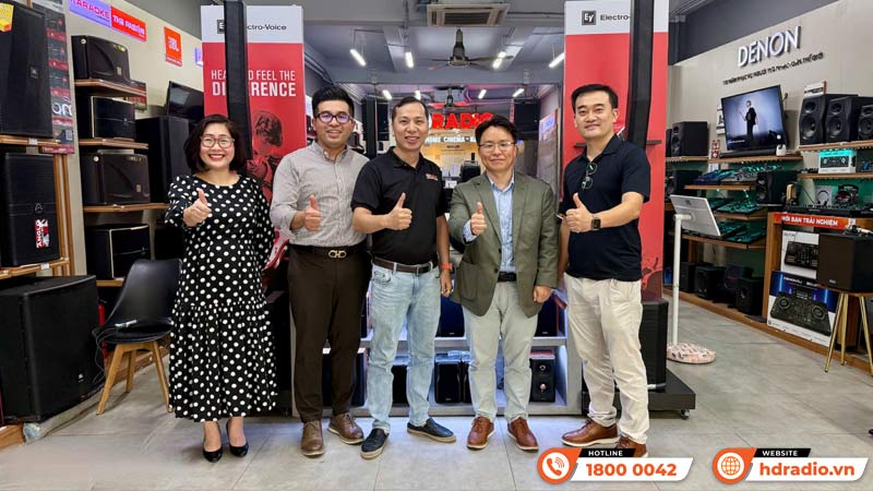 HDRadio Đón Tiếp Đoàn Đại Diện Thương Hiệu Bosch Sang Thăm