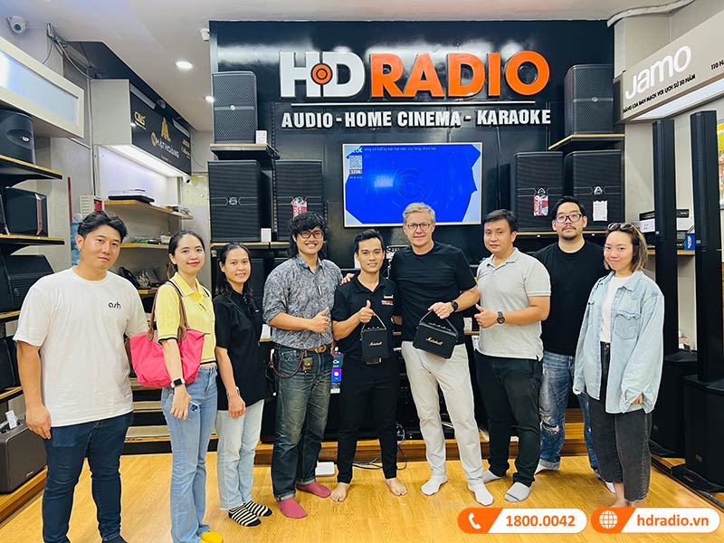 HDRadio Đón Tiếp Đoàn Đại Diện Thương Hiệu MARSHALL Sang Thăm Và Làm Việc tại TP.  Hồ Chí Minh