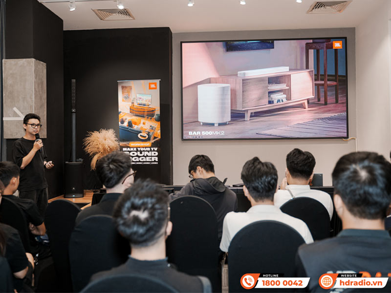 HDRadio đồng hành cùng PGI tại Workshop JBL BAR MK2 tổ chức ở Hà Nội