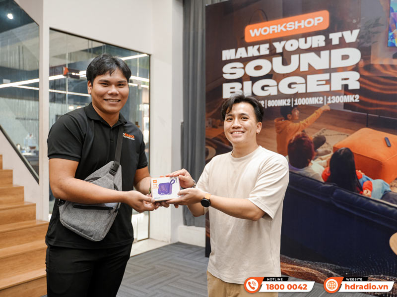 HDRadio đồng hành cùng PGI tại Workshop JBL BAR MK2 tổ chức ở Hà Nội