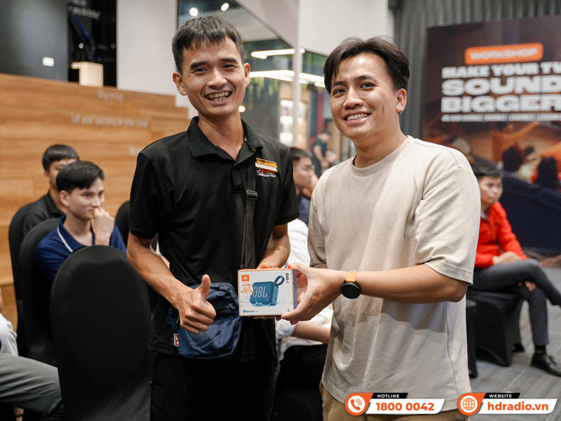 HDRadio đồng hành cùng PGI tại Workshop JBL BAR MK2 tổ chức ở Hà Nội