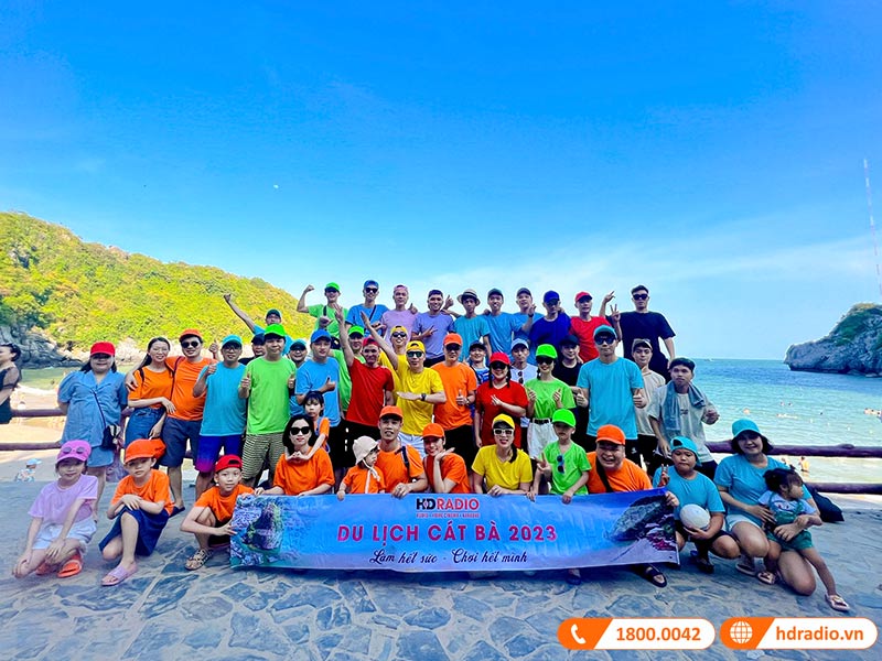 HDRadio du lịch tại đảo Cát Bà