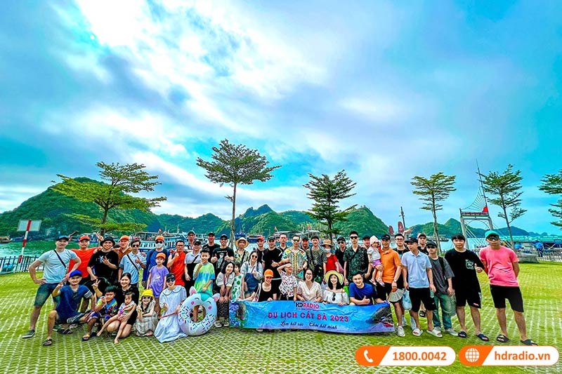 HDRadio du lịch tại đảo Cát Bà