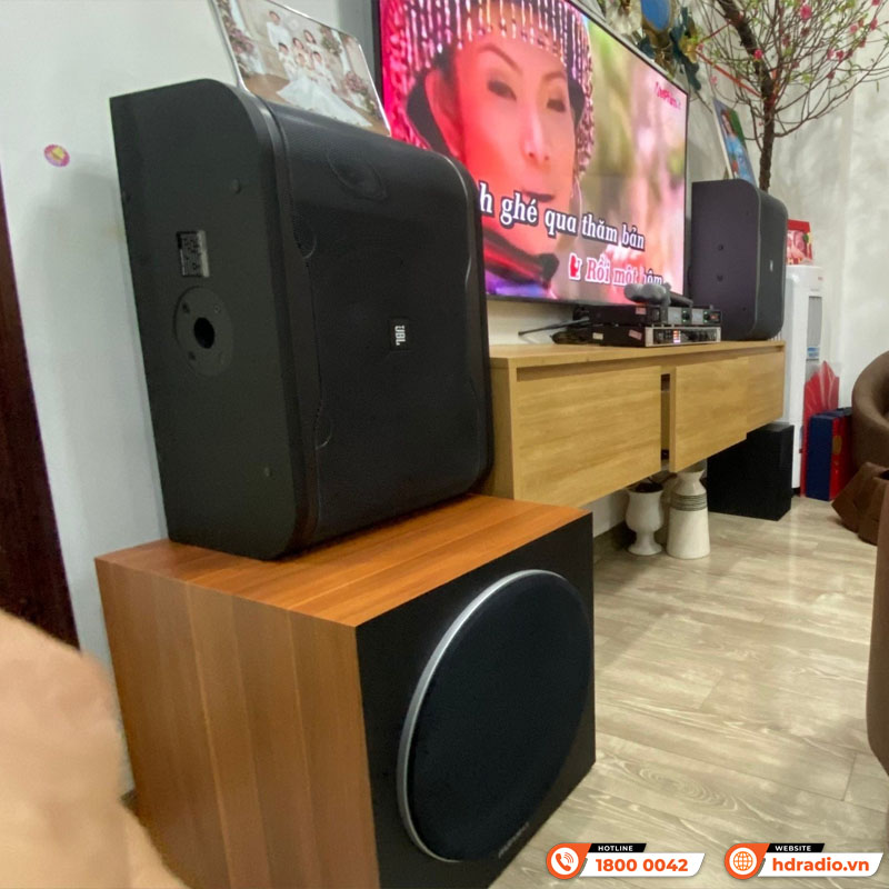 Lắp đặt Loa Karaoke JBL RM210 chính hãng