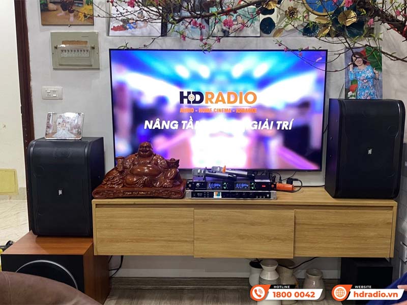 Lắp đặt Loa Karaoke JBL RM210 chính hãng