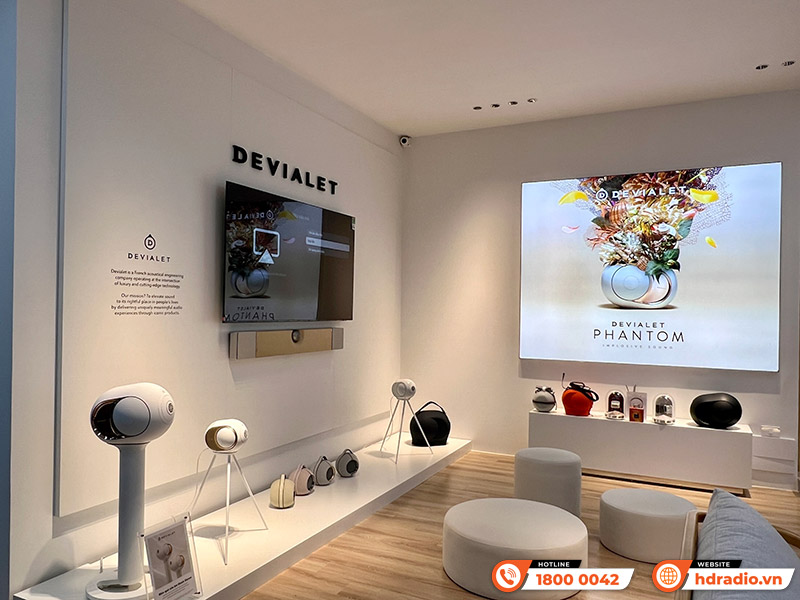 HDRadio là đơn vị phân phối các sản phẩm thương hiệu DEVIALET chính hãng hàng đầu Việt Nam