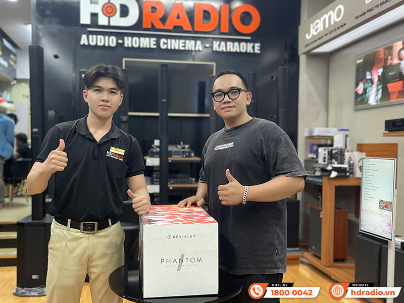 HDRadio là đơn vị phân phối các sản phẩm thương hiệu DEVIALET chính hãng hàng đầu Việt Nam