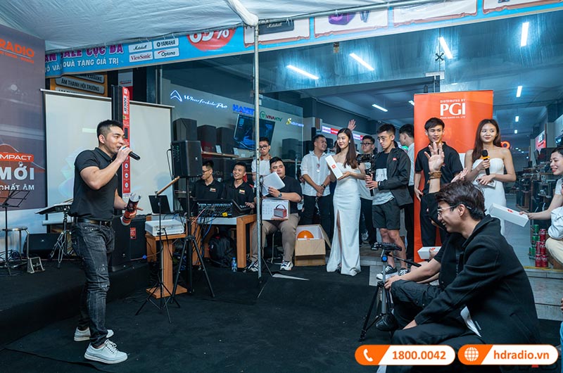 HDRadio kết hợp PGI tổ chức sự kiện Minishow Acoustic