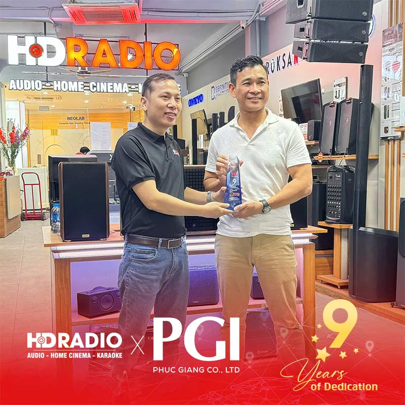 HDRadio x Phúc Giang PGI: Dấu ấn 9 năm hợp tác, vững bước phát triển