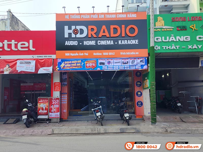HDRadio Quận 12 - Địa chỉ mua sắm thiết bị âm thanh chính hãng, uy tín