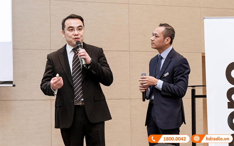 HDRadio tham du su kien ra mat san pham moi cua hang BenQ