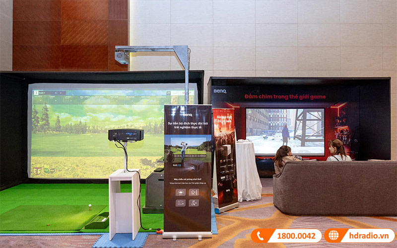 HDRadio tham du su kien ra mat san pham moi cua hang BenQ