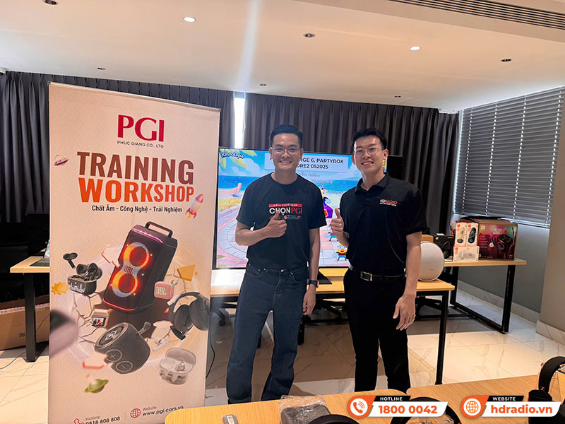 Buổi training sản phẩm mới do Phúc Giang PGI tổ chức