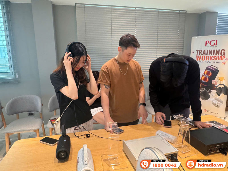 Buổi training sản phẩm mới do Phúc Giang PGI tổ chức