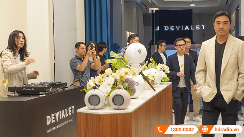 HDRadio tham dự lễ khai trương store hãng Devialet tại Việt Nam