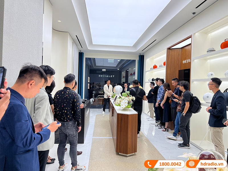HDRadio tham dự lễ khai trương store hãng Devialet tại Việt Nam