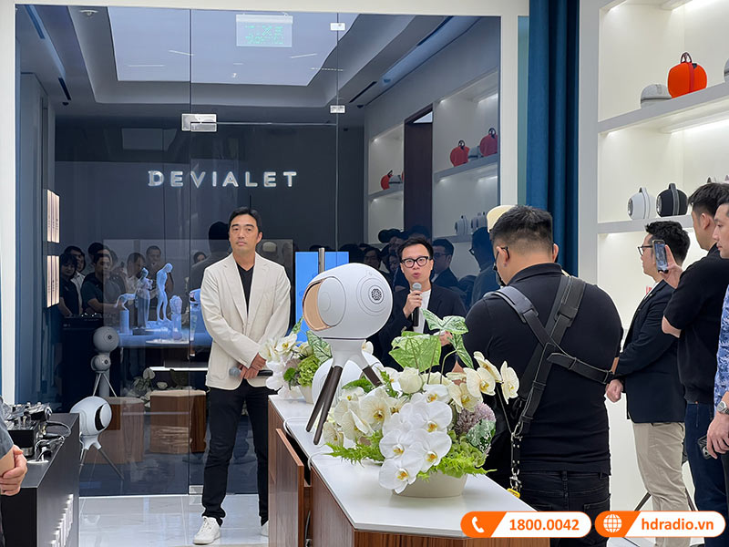 HDRadio tham dự lễ khai trương store hãng Devialet tại Việt Nam