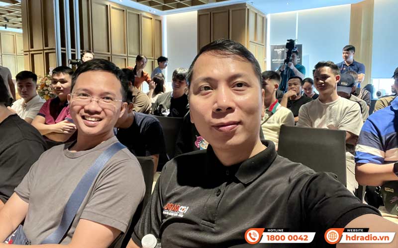 HDRadio tham dự sự kiện ra mắt sản phẩm mới Cabasse The Pearl Myuki do Vibestyle tổ chức