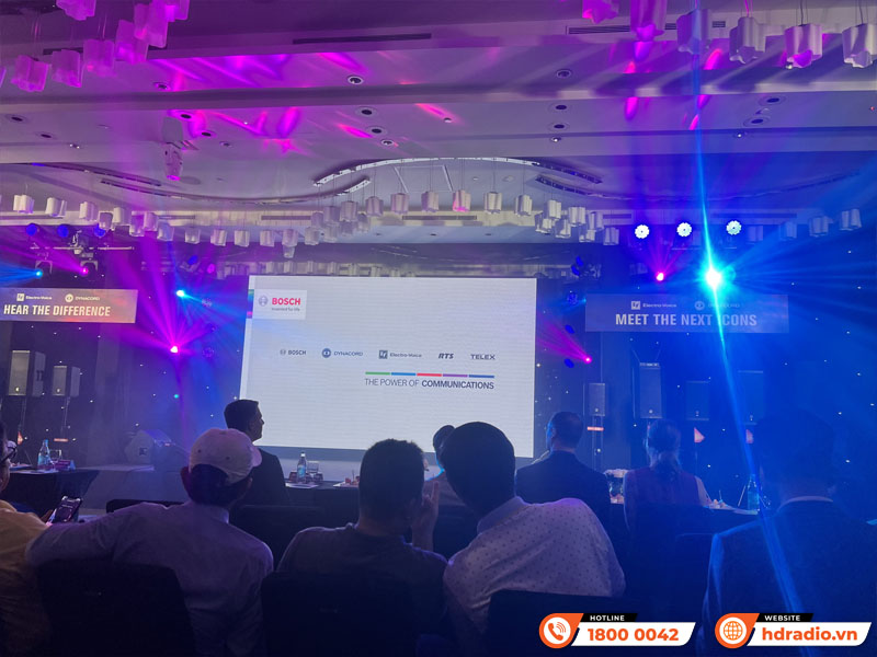 HDRadio tham dự sự kiện ra mắt Loa Electro voice Everse 12 tại Loud & Clear Roadshow 2025