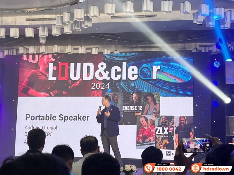 HDRadio tham dự sự kiện ra mắt Loa Electro voice Everse 12 tại Loud & Clear Roadshow 2025